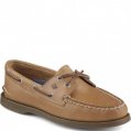 Boat Shoe, Authentic Orig 2-Eye Sahara Leather