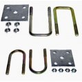 Axle Kit, for 2″ Square-Axle Galvanize W2.25 Length:4.75