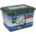 Cast Net, 3/8″ Mesh Iron Weights Size 3′ Boxed