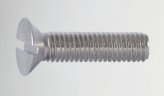 Machine Screw, Stainless Steel #1/2-13 x 2″ Flat Head Slotted