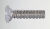 Machine Screw, Stainless Steel #1/2-13 x 3″ Flat Head Slotted