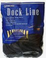 Dock Line, 1/2″ Nylon Braided Length:20′ Black