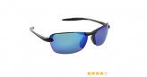 Sunglasses, Sea Hawk Black Frame/Blue Lens