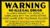Engraved Plaque, No Illegal Drugs