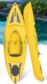 Kayak, Single Sit In 8’9″ with Paddle Lemon Yellow