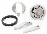 Compression Latch Kit, 2″ Stainless Steel Non Locking 3.3″ Shaft