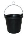 Bucket, Rubber with Aluminum Handle 7.5L