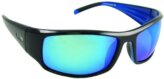 Sunglasses, Thresher Black Frame/Blue Lens