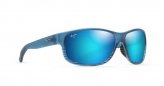 Sunglasses, Kaiwi Channel Fr: Blue Black Lns: Blue Hawaii