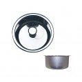 Sink, Round Stainless Steel Brushed 11-5/8″ x 5″