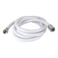 Hose, White Nylon 6′ 1/2″ x 1/2″