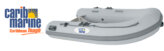Dinghy, 2.5m 8.6′ Fiberglass Hull Hypalon Light Grey