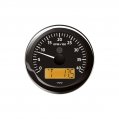 Tachometer, 0 to 4.000 RPM Black 85mm