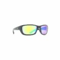 Sunglasses, Bimini Frame:Black Lens:Green Mirror