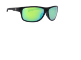 Sunglasses, Drift Black Frame Green Mirror Lens