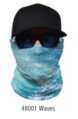 Face Guard, Microfiber UV Protection Waves