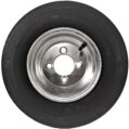 Tire & Wheel Assembly, Plain Galvanized 4.80-8 B 4Bolt