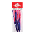 Skirt, Tuna Tail Double 5-1/2″ Pink Blue/White