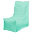 Bean Bag Chair, Marine Wedge Large Sea Foam Green