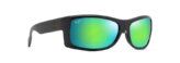 Sunglasses, Equator Fr: Matte Black/Olive Lens: MAUI Green
