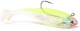 Lure, Rigged Shad Char/Red Mouth 4″ 4Pk