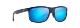 Sunglasses, Huelo Frame: Matte Blue Lens: Blue Hawaii