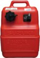 Fuel Tank, Portable with Gauge 6.6Gal Red