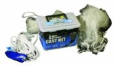 Cast Net, 3/16″ Mesh Stainless Steel 1000 Size 7′