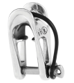 Lead Block, MXEvo 10mm Halyard Shackle w/Std. Pin on Leash