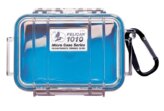 Case, 4.37 X 2.87 X 1.68″ Blue/Clear 1010 Micro