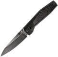 Knife, Folding Fuse Plain Edge Black