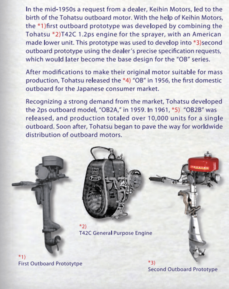 TOHATSU 100 YEARS Budget Marine
