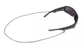 Glasses Strap, Premium Leather Spec End Black