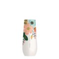Cup, Stemless Rifle Paper Gloss Cream Lively Floral 7oz