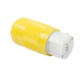 Connector, Locking Export 32A 230V Female Nylon Yellow