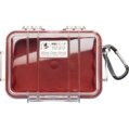 Case, 5.31 X 3.56 X 1.68″ Red/Clear 1020 Micro