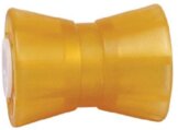 Roller, Length: 5″ x Drive-Hole iØ:5/8″ Center Guided Yellow PVC