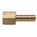 Hose Barb, Hose 5/16 Pipe 1/4″ NPT Tapered Brass