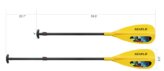 Paddle, Stand Up PaddleBoard (SUP), Yellow Telescoping,152 – 212cm 22.3″