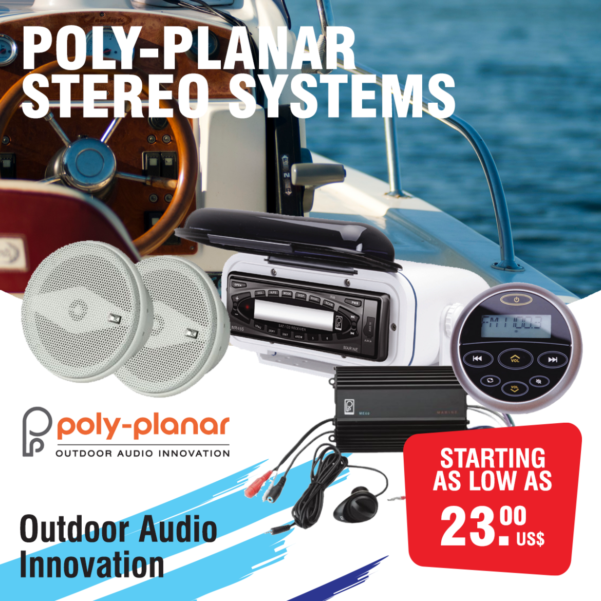 24 MARINE AUDIO SYSTEMS 10