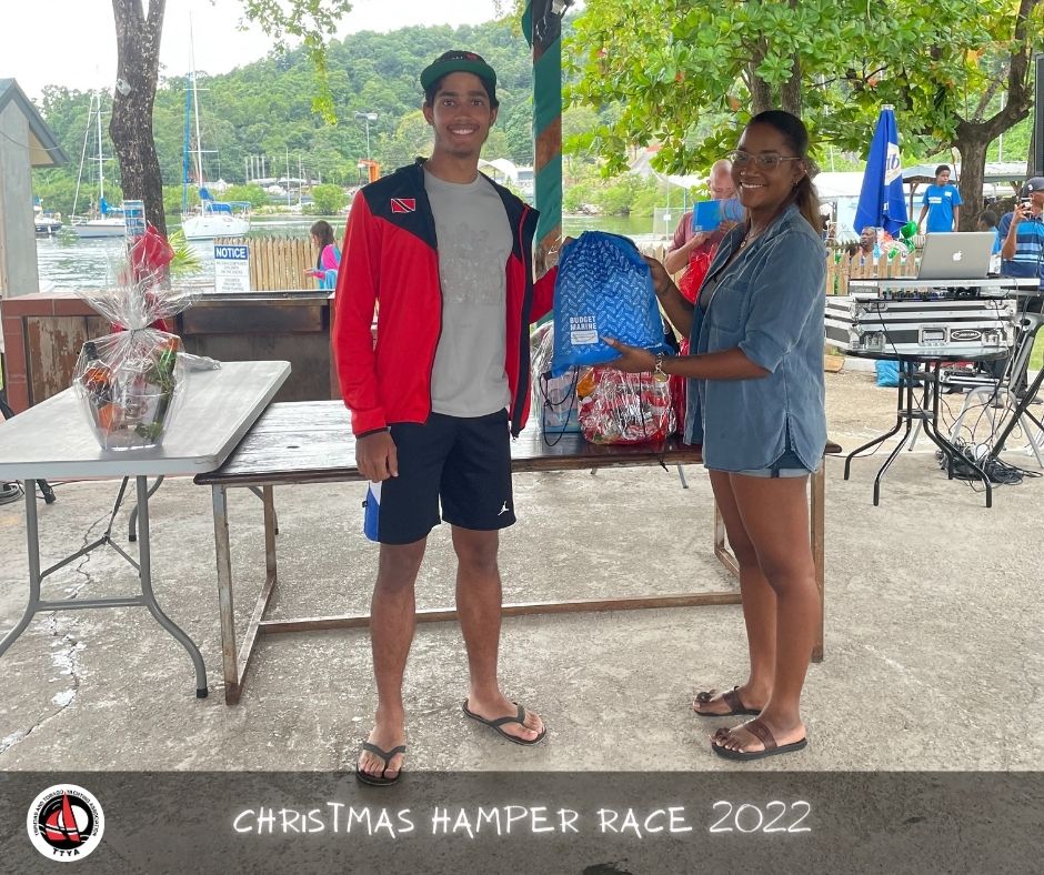 Budget Marine Trinidad supports TTSA Christmas Hamper Race 5