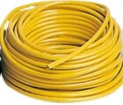 Power Cable, Tripolar 63A/220V Yellow per Foot