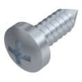 Self Tapping Screw, Stainless Steel Pan Head with Point A2 4.8 x 38mm