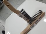 Wire Brush, 4 Row Stainless Steel #387SS