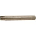 Pipe Nipple, Male Thread:1/8″ Length:1-1/2″ Tapered Brass
