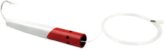 Cedar Plug, 6″ 8′ 150Lb Mono Leader Red/White