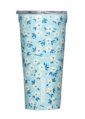Tumbler, Ditsy Floral Blue 16oz