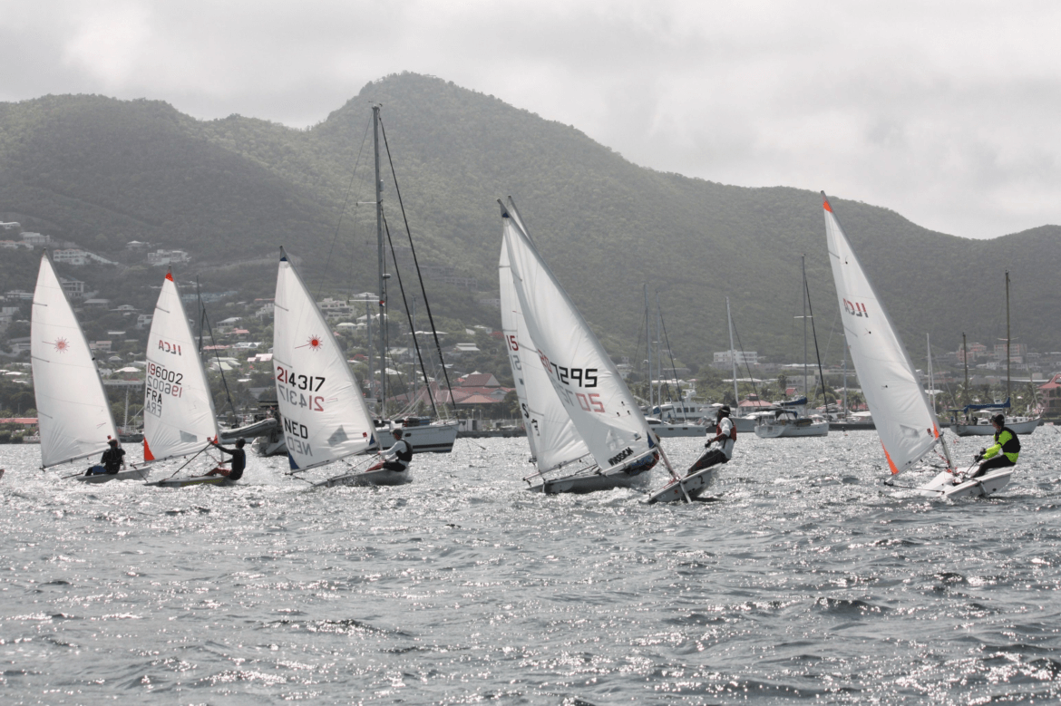 30 teams sailed in the Budget Marine St. Maarten National Dinghy Championship. 1