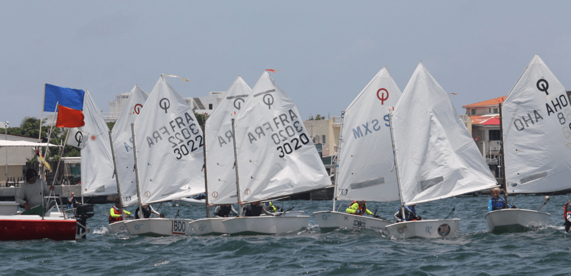30 teams sailed in the Budget Marine St. Maarten National Dinghy Championship. 4