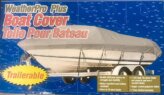 Boat Cover, WeatherPro Plus 16′-19′ Beam:96″ Grey